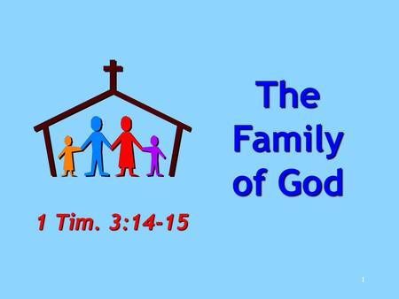 1 The Family of God 1 Tim. 3:14-15. 2 When Challenges Arise Ignore them (Ostrich)Ignore them (Ostrich) Run away from them (Jonah)Run away from them (Jonah)