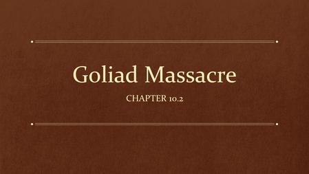 Goliad Massacre CHAPTER 10.2. General Urrea Marches North While Santa Anna fought the Texans at the Alamo, General Urrea’s army took the Atascosito Road.