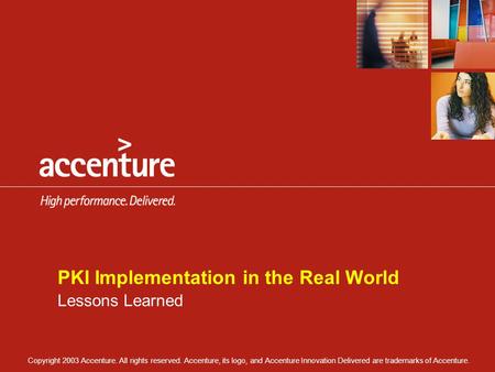 PKI Implementation in the Real World