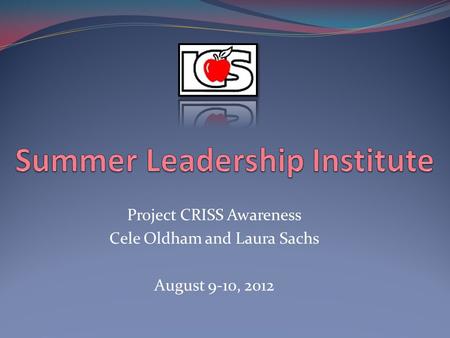 Summer Leadership Institute