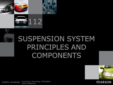 SUSPENSION SYSTEM PRINCIPLES AND COMPONENTS