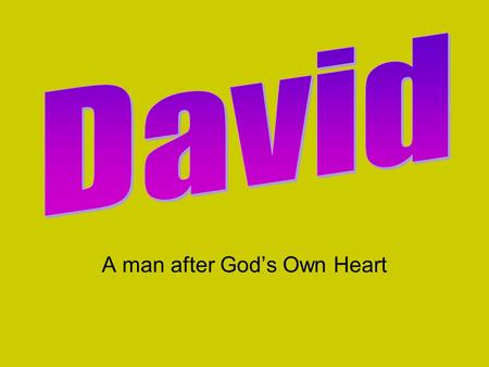 A man after God’s Own Heart. Acts 16:14-15 “But going on from Perga, they arrived at Pisidian Antioch, and on the Sabbath day they went into the synagogue.