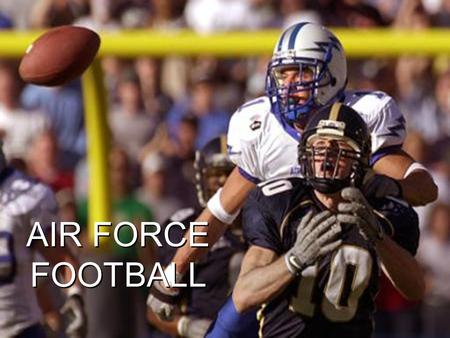 AIR FORCE FOOTBALL.