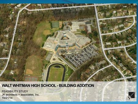 Classroom Addition Facility Planning funds to study a possible addition Enrollment Projections Increase capacity for 2300 students Program includes 19.