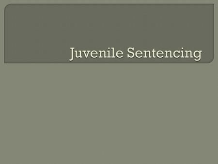  General Deterrence To discourage the general community from committing crimes in the future  Specific Deterrence To discourage a particular offender.