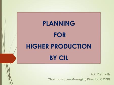  Coal is the primary source of energy in India and accounts for about 55% of the total energy supplies. INTRODUCTION  Coal contributes to the extent.