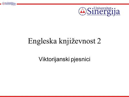 Engleska književnost 2 Viktorijanski pjesnici. On either side the river lie Long fields of barley and of rye, That clothe the wold and meet the sky; And.