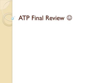 ATP Final Review ATP Final Review. What is a defining geographic feature of the Indian subcontinent? 1. Desertification 2. Deforestation 3. A lack of.