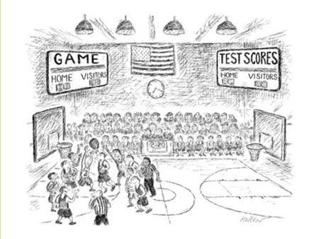 Visual Literacy: Argument “Two Scoreboards” –Edward Koren