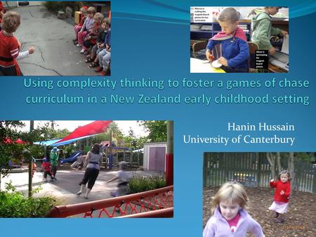 Hanin Hussain University of Canterbury. Hanin Hussain University of Canterbury.