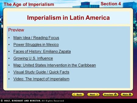 Imperialism in Latin America