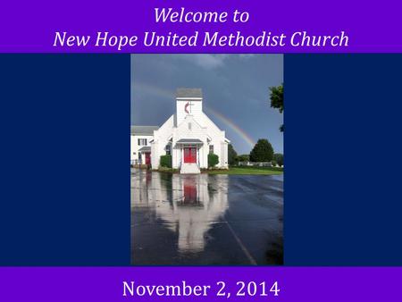 New Hope United Methodist Church