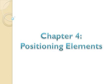 CSS provides a way to stray away from the traditional methods of using tables to lay out pages. Success with this technique depends on understanding of.