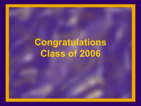 Congratulations Class of 2006. Alumni Benefits As a member of Westminster Alumni, you now have access to the following: –Westminster Alumni Online Community.