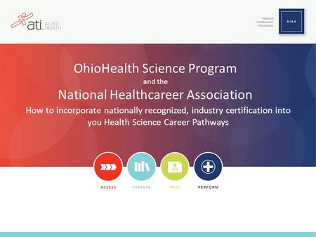 OhioHealth Science Program and the National Healthcareer Association