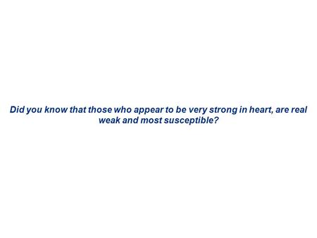 Did you know that those who spend their time protecting others are the ones that really need someone to protect them?