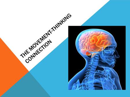 THE MOVEMENT-THINKING CONNECTION. LEARNING OBJECTIVES The Learner Will 1.Contemplate research related to the significance of purposeful movement in individuals.