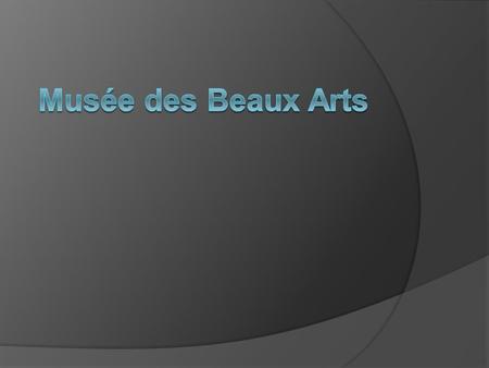 About the Poem  Written by W. H. Auden.  “Musée des Beaux Arts” means “Museum of Fine Arts”.  It is a lyric poem.  No pattern in rhyme scheme.  Written.