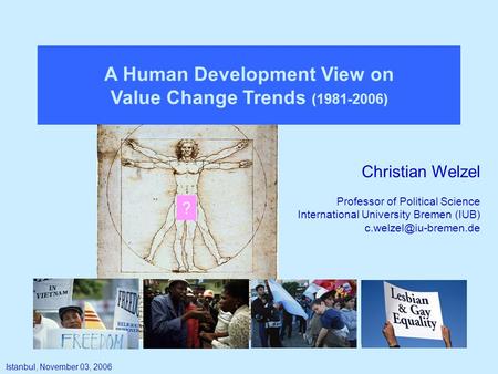 A Human Development View on Value Change Trends ( )