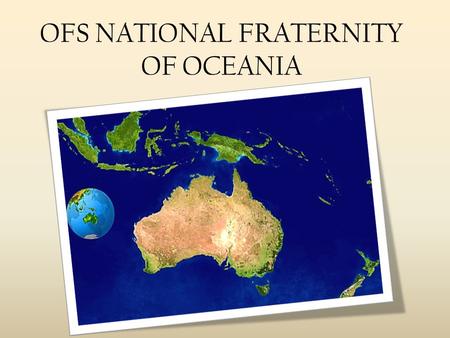 OFS NATIONAL FRATERNITY OF OCEANIA