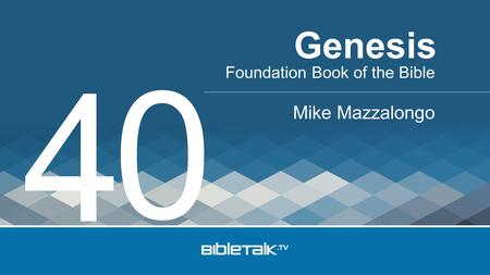 Foundation Book of the Bible Mike Mazzalongo Genesis 4 0.