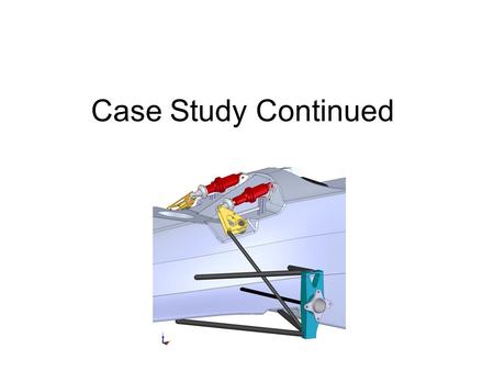 Case Study Continued. Steering Consideration To design the steering system we must consider the 3-Dimensional geometry of the system.