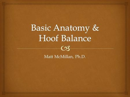 Matt McMillan, Ph.D..   Proximal  Nearest to point of attachment or torso  Distal  Furthest from point of attachment or torso  Medial  Towards.