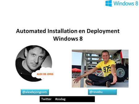 Automated Installation en Deployment Windows 8