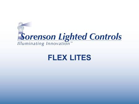 FLEX LITES. www.solico.com 2014 SoLICo Flex Lites.