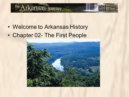 Welcome to Arkansas History