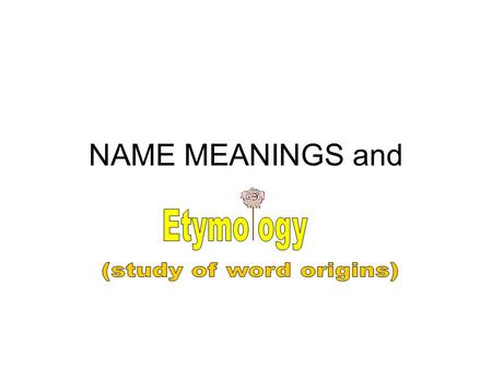 NAME MEANINGS and. O.E. Belzebub, Philistine god worshipped at Ekron (2 Kings i.2), from L., used in Vulgate for N.T. Gk. beelzeboub, from Heb.