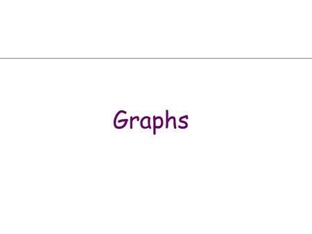 Graphs. Data structures that connect a set of objects to form a kind of a network Objects are called “Nodes” or “Vertices” Connections are called “Edges”