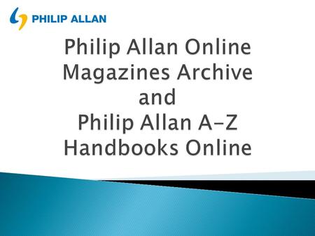  up to 17 years worth of back issues  AS/A Level specific content  specially written articles by experts in the field to stretch and challenge students’