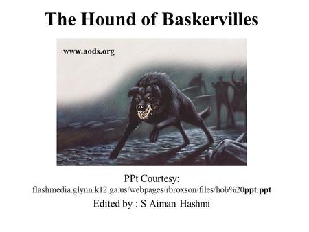 The Hound of Baskervilles