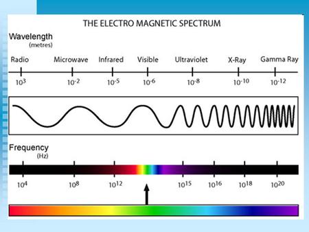 Light & Matter We see the objects around us because light waves are reflected off objects to our eyes. We see the objects around us because light waves.