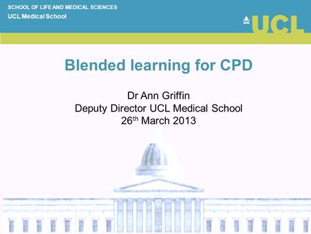 Blended learning for CPD