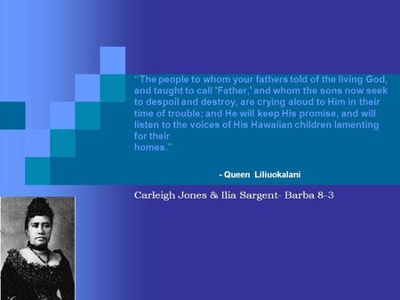 “The people to whom your fathers told of the living God, and taught to call 'Father,' and whom the sons now seek to despoil and destroy, are crying aloud.