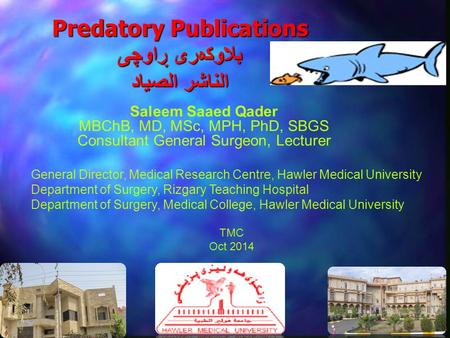 Predatory Publications