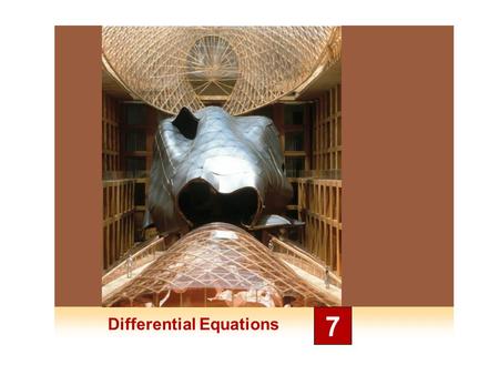 Differential Equations