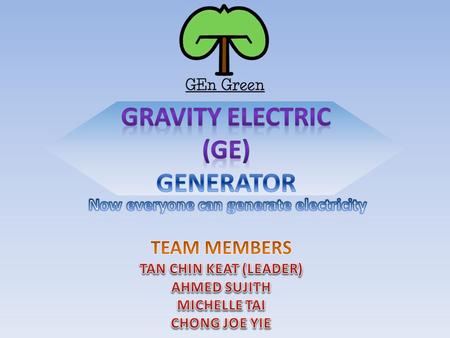 ➔ To produce self-generated decentralised energy by using simple mechanical principles. ➔ To provide a better and convenient environment for future generations.