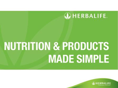 Science Video. Science Video The Herbalife commitment to science and nutrition Award-winning scientists and leading experts in the field of nutrition.