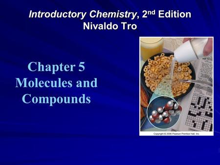 Introductory Chemistry, 2nd Edition Nivaldo Tro