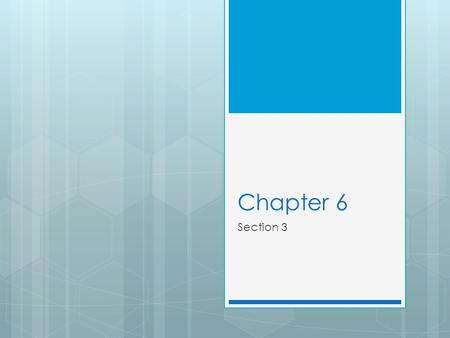 Chapter 6 Section 3 Objectives - Compare a chemical formula for a molecular compounds with one for an ionic compound. - Discuss the arrangements of ions.