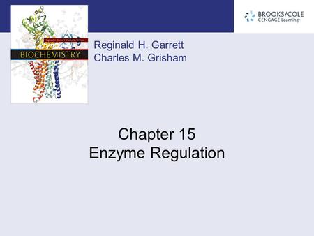 Chapter 15 Enzyme Regulation