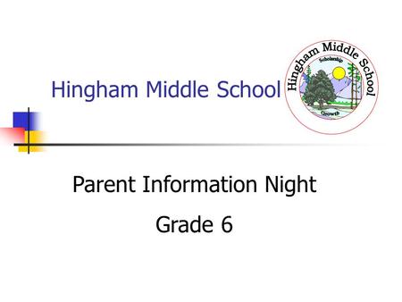 Parent Information Night