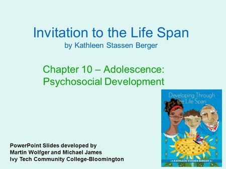 Invitation to the Life Span by Kathleen Stassen Berger