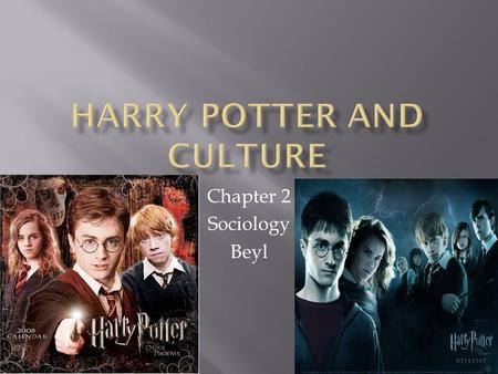 Chapter 2 Sociology Beyl.  All the shared products of human groups  Includes both physical objects, and the beliefs, values, and behaviors shared by.