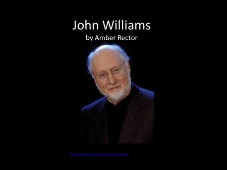 John Williams by Amber Rector