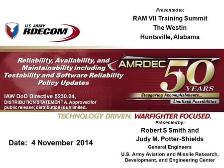 RAM VII Training Summit