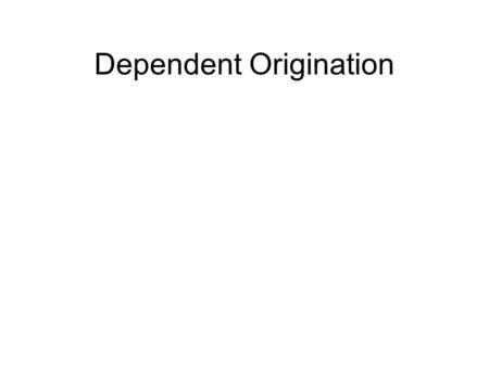 Dependent Origination Paticca Samuppada Paticca means “because of”, or “dependent upon”. Samuppada means arising” or “origination“. Paticca Samuppada,